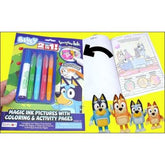 Libro de Colorear 2 en 1 Imagineink Bluey
